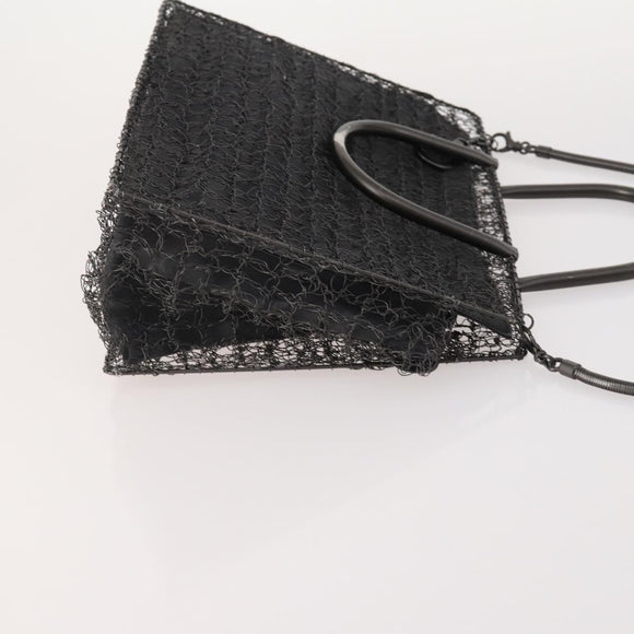 Salvatore Ferragamo Gucci Burberrys Nova Check Bag Suede 4 Set Black Auth YKZ362