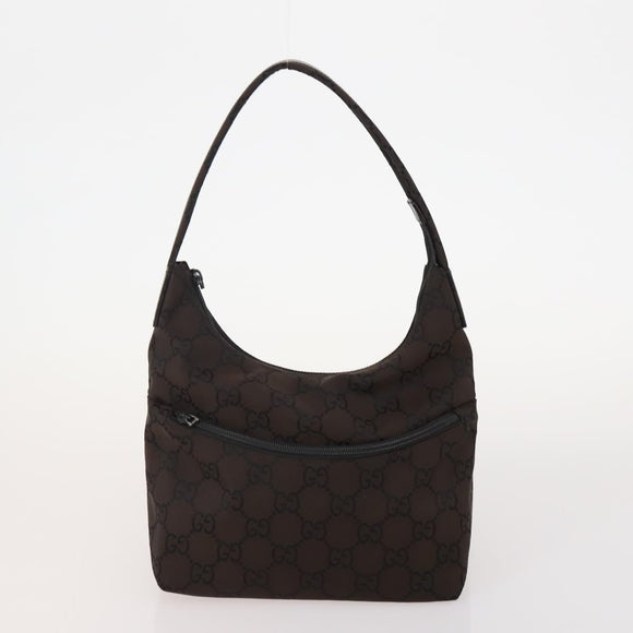 Salvatore Ferragamo Gucci Burberrys Nova Check Bag Suede 4 Set Black Auth YKZ362