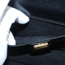 GUCCI Shoulder Bag Leather Black Gold 004 406 0105 Auth YKZ363-19