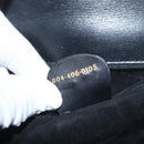 GUCCI Shoulder Bag Leather Black Gold 004 406 0105 Auth YKZ363-20