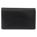 GUCCI Shoulder Bag Leather Black Gold 004 406 0105 Auth YKZ363-3