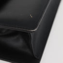 GUCCI Shoulder Bag Leather Black Gold 004 406 0105 Auth YKZ363-8