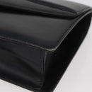 GUCCI Shoulder Bag Leather Black Gold 004 406 0105 Auth YKZ363-9