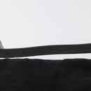 FENDI Zucca Canvas Pouch Black Silver Auth YKZ366-8