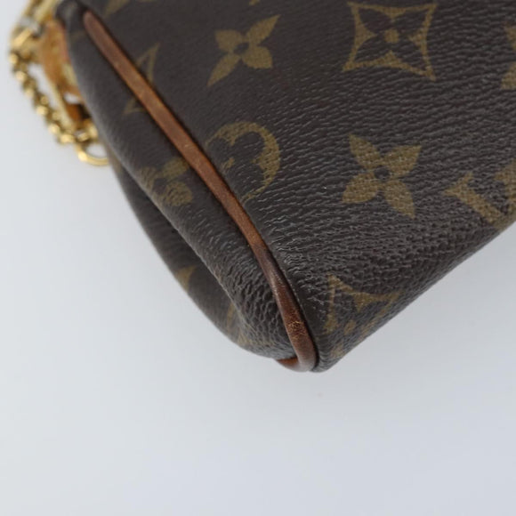 LOUIS VUITTON Monogram Eva Shoulder Bag M95567 LV Auth YKZ371