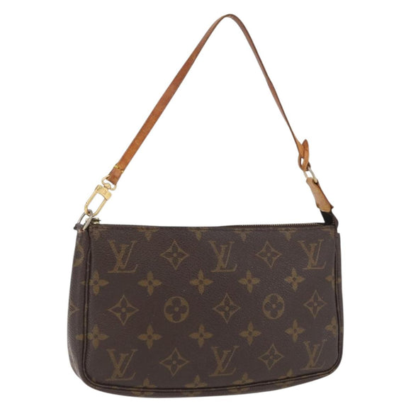 LOUIS VUITTON Monogram Pochette Accessoires Pouch M51980 LV Auth YKZ372