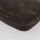 LOUIS VUITTON Monogram Pochette Accessoires Pouch M51980 LV Auth YKZ372-15