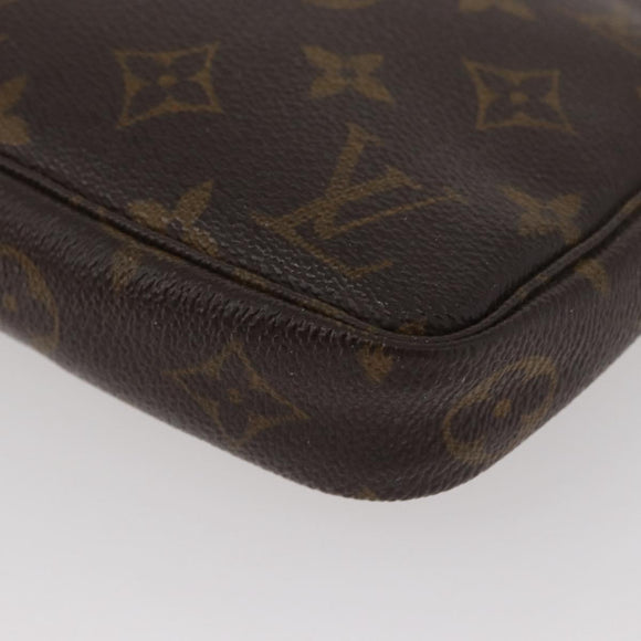 LOUIS VUITTON Monogram Pochette Accessoires Pouch M51980 LV Auth YKZ372