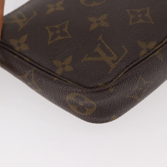 LOUIS VUITTON Monogram Pochette Accessoires Pouch M51980 LV Auth YKZ372