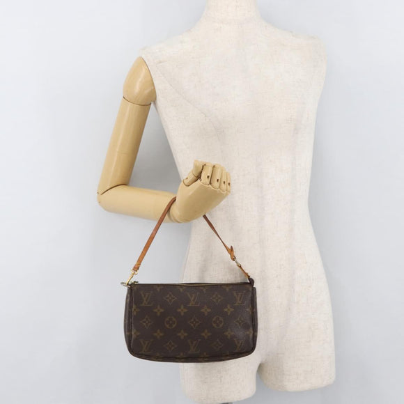 LOUIS VUITTON Monogram Pochette Accessoires Pouch M51980 LV Auth YKZ372
