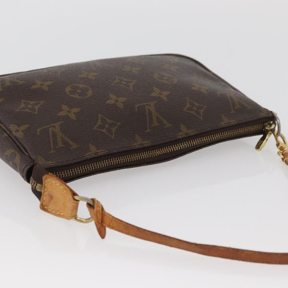 LOUIS VUITTON Monogram Pochette Accessoires Pouch M51980 LV Auth YKZ372