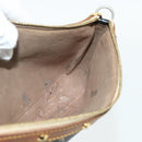 LOUIS VUITTON Monogram Multicolor Pochette Pouch Black M92648 LV Auth YKZ374-18