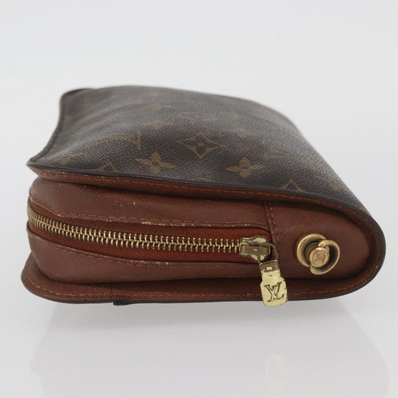 LOUIS VUITTON Monogram Orsay Clutch Bag M51790 LV Auth YKZ376