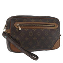 LOUIS VUITTON Monogram Marly Dragonne GM Clutch Bag M51825 LV Auth YKZ378-1