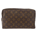 LOUIS VUITTON Monogram Trousse Toilette 28 Clutch Bag M47522 LV Auth YKZ381-13