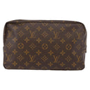 LOUIS VUITTON Monogram Trousse Toilette 28 Clutch Bag M47522 LV Auth YKZ381-2
