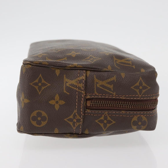 LOUIS VUITTON Monogram Trousse Toilette 28 Clutch Bag M47522 LV Auth YKZ381
