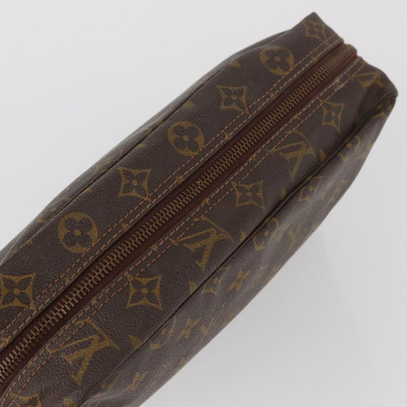 LOUIS VUITTON Monogram Trousse Toilette 28 Clutch Bag M47522 LV Auth YKZ381