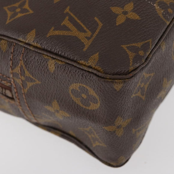 LOUIS VUITTON Monogram Trousse Toilette 28 Clutch Bag M47522 LV Auth YKZ381