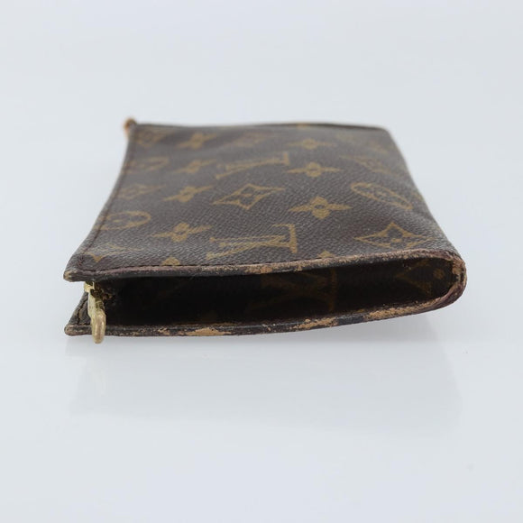 LOUIS VUITTON Monogram Bucket GM Accessory Pouch LV Auth YKZ387
