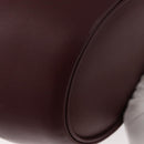 CARTIER Must Line Purse Shoulder Bag Leather Bordeaux Gold Auth YKZ388-15
