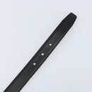 HERMES Constance Mini H Belt Leather 31.5"" Black Brown Auth YKZ392A-8