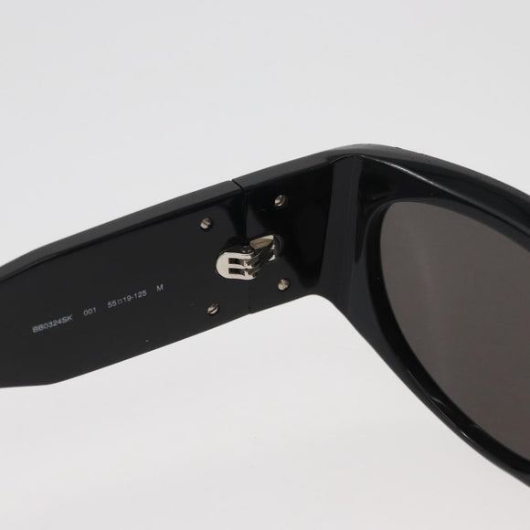 BALENCIAGA Sunglasses plastic Black Auth YKZ394