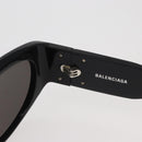BALENCIAGA Sunglasses plastic Black Auth YKZ394-10
