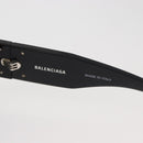 BALENCIAGA Sunglasses plastic Black Auth YKZ394-11