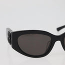 BALENCIAGA Sunglasses plastic Black Auth YKZ394-3