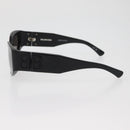 BALENCIAGA Sunglasses plastic Black Auth YKZ394-5