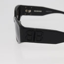BALENCIAGA Sunglasses plastic Black Auth YKZ394-6