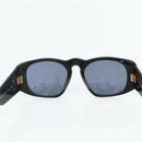 CHANEL Sunglasses plastic Black CC Auth YKZ400-10