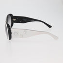 CHANEL Camelia Sunglasses plastic White Black 5113 CC Auth YKZ401-8