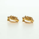 CHANEL Earring metal Gold Tone CC Auth YKZ406M-5