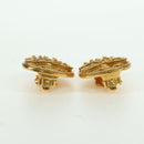 CHANEL Earring metal Gold Tone CC Auth YKZ406M-7