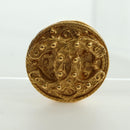 CHANEL Earring metal Gold Tone CC Auth YKZ406M-8