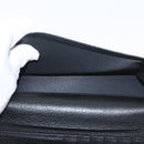 Christian Dior Trotter Canvas Long Wallet Black Silver Auth YKZ413A-15