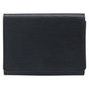 LOUIS VUITTON Epi Anvelop Cult De Vuitto Card Case Black M56169 LV Auth YKZ416-13