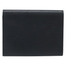 LOUIS VUITTON Epi Anvelop Cult De Vuitto Card Case Black M56169 LV Auth YKZ416-2