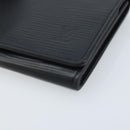 LOUIS VUITTON Epi Anvelop Cult De Vuitto Card Case Black M56169 LV Auth YKZ416-7