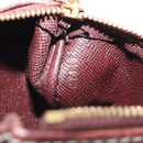 LOUIS VUITTON Monogram Idylle Pochette Cles Coin Purse Sepia M62996 Auth YKZ419-12
