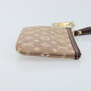 LOUIS VUITTON Monogram Idylle Pochette Cles Coin Purse Sepia M62996 Auth YKZ419-3