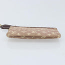 LOUIS VUITTON Monogram Idylle Pochette Cles Coin Purse Sepia M62996 Auth YKZ419-6