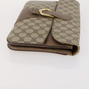GUCCI GG Supreme GG Crystal GG Canvas Bag PVC 4 Set Navy Beige Auth YKZ424-11