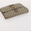 GUCCI GG Supreme GG Crystal GG Canvas Bag PVC 4 Set Navy Beige Auth YKZ424-12