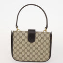 GUCCI GG Supreme GG Crystal GG Canvas Bag PVC 4 Set Navy Beige Auth YKZ424-16