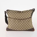 GUCCI GG Supreme GG Crystal GG Canvas Bag PVC 4 Set Navy Beige Auth YKZ424-3
