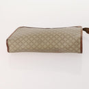 CELINE Macadam Canvas Clutch Bag PVC Leather 5 Set Brown Navy beige Auth YKZ425-10