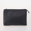 CELINE Macadam Canvas Clutch Bag PVC Leather 5 Set Brown Navy beige Auth YKZ425-13
